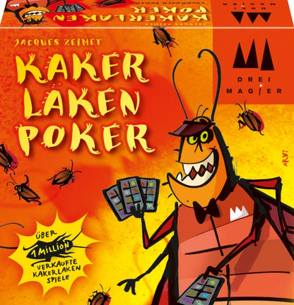 Kakerlakenpoker Kartenspiel Drei Magier
