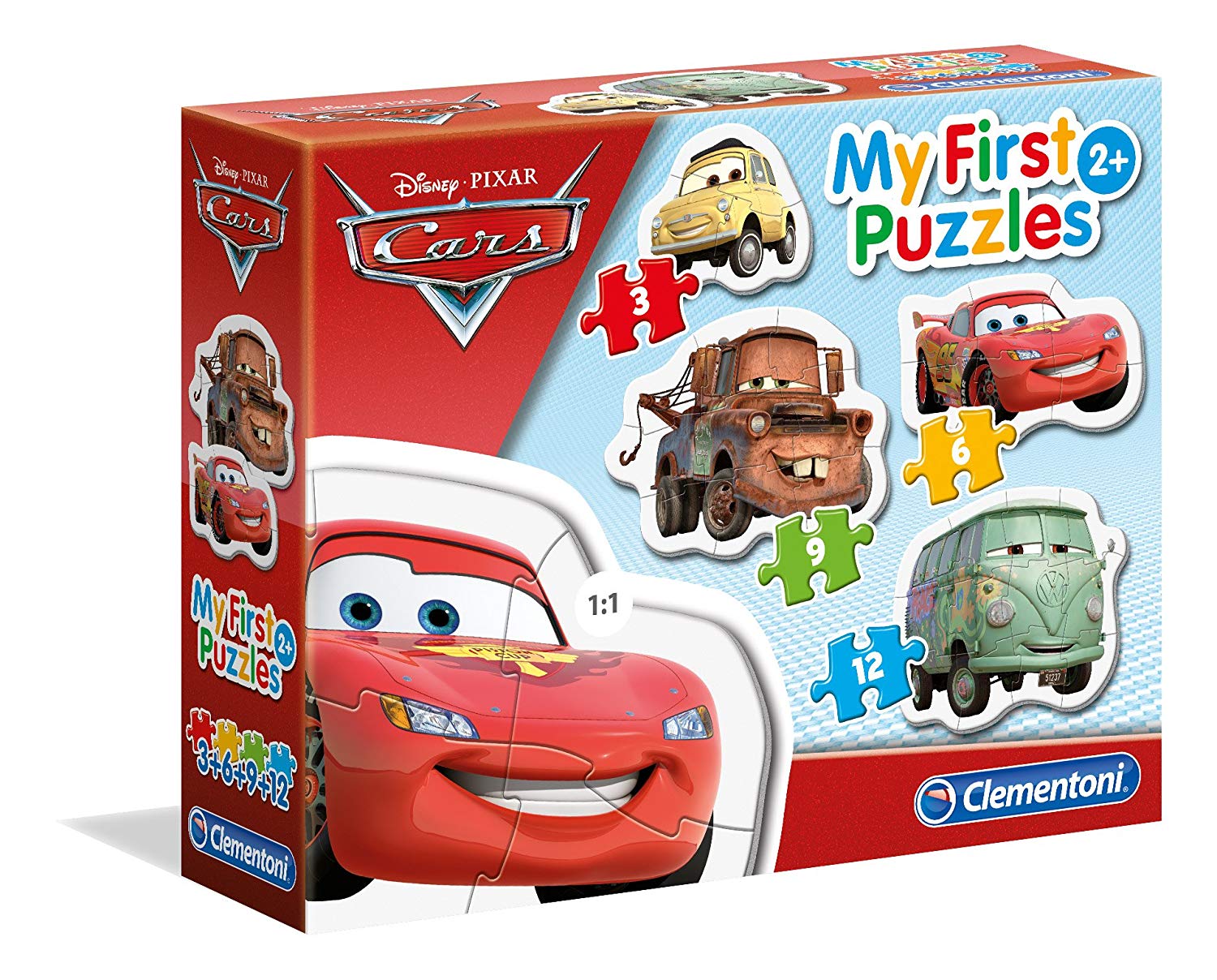 Clementoni Puzzle Disney Cars Teile