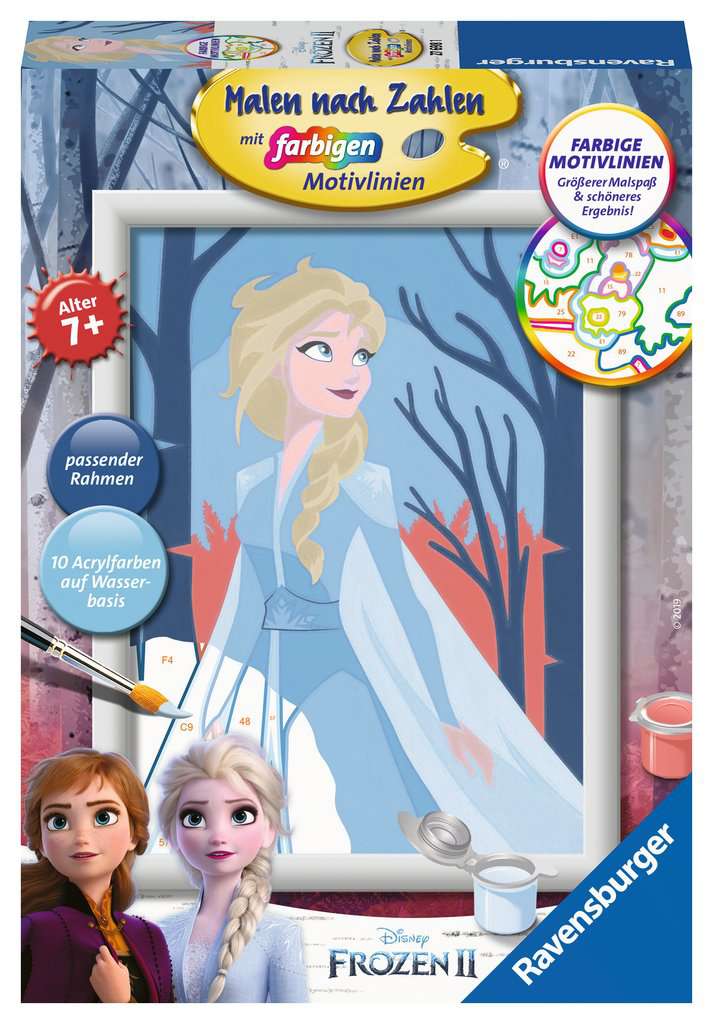 Disney Frozen 2 Malen Zahlen