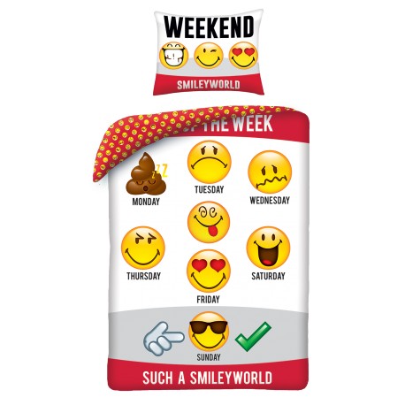 Smiley Bettwäsche Garnitur