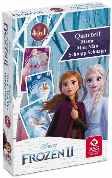 Disney Frozen Eiskoenigin Quartett Spiel