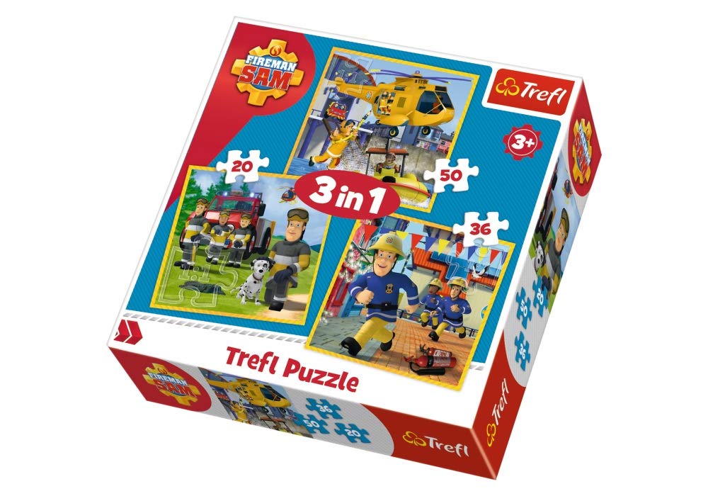 Feuerwehrmann Sam Puzzle Teile