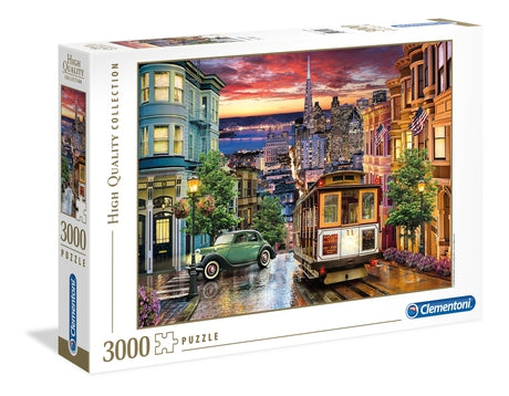 Hochwertiges Puzzle San Francisco Teile