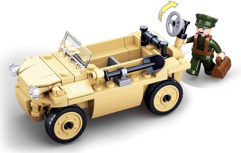 Sluban Armee WWII Amphibienfahrzeug