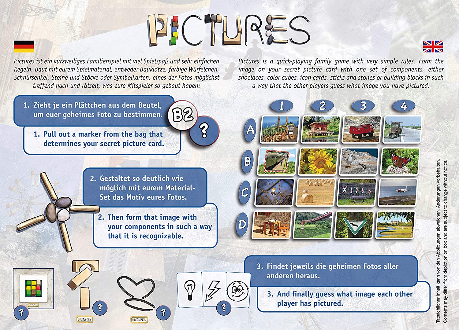 Pegasus Spiele Pictures Brettspiel