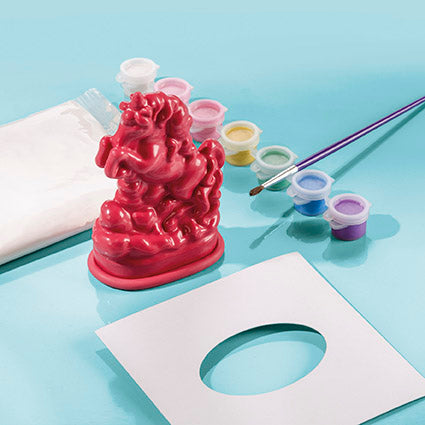 Totum Kreativität Einhorn Gipsfiguren