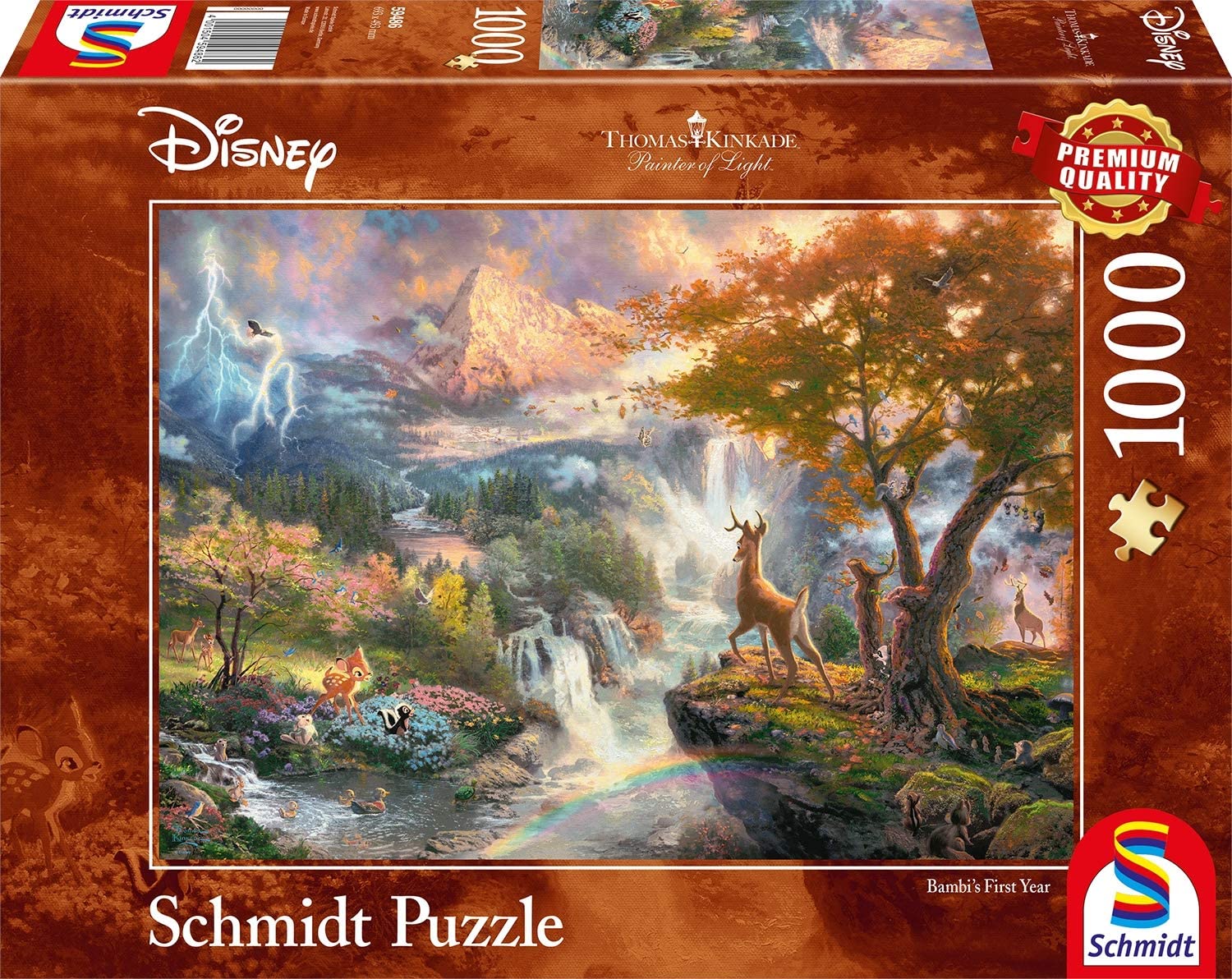 Disney Bambi Puzzle Kinkade