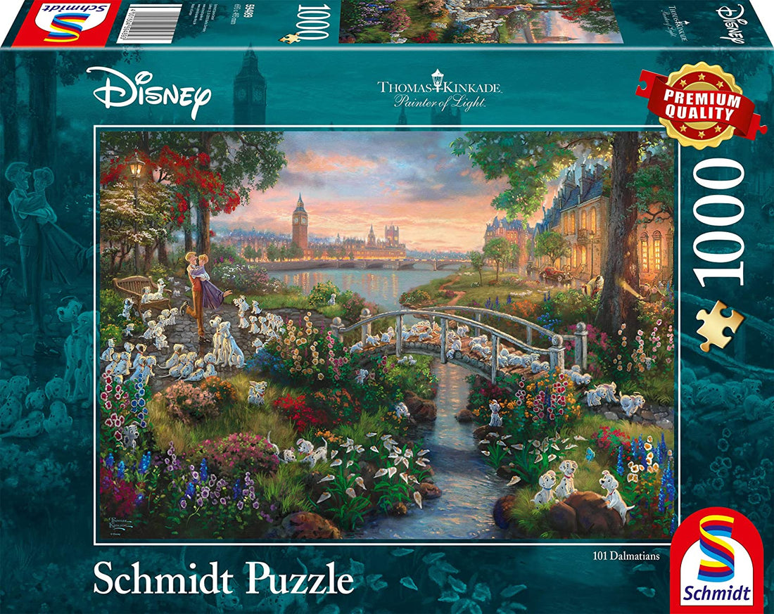 Disney Dalmatiner Puzzle Kinkade