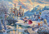 Disney Schoene Biest Winter Puzzle Kinkade