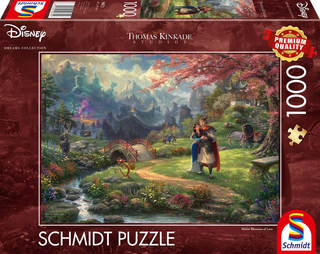 Disney Mulan Puzzle Kinkade