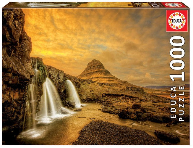 Educa Puzzle Kirkjufellsfoss Wasserfall Teile