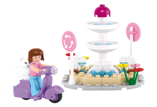 Sluban Brunnen Bausteine Spielzeug