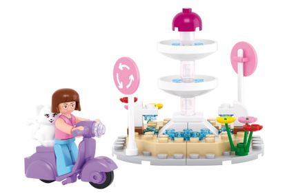 Sluban Brunnen Bausteine Spielzeug