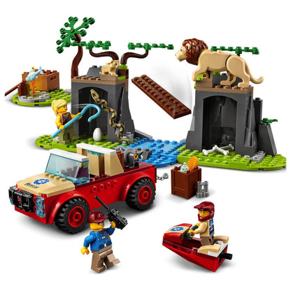 LEGO City Tierrettungs Gelaendewagen Teile