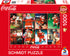 Coca Cola Santa Puzzle Teile