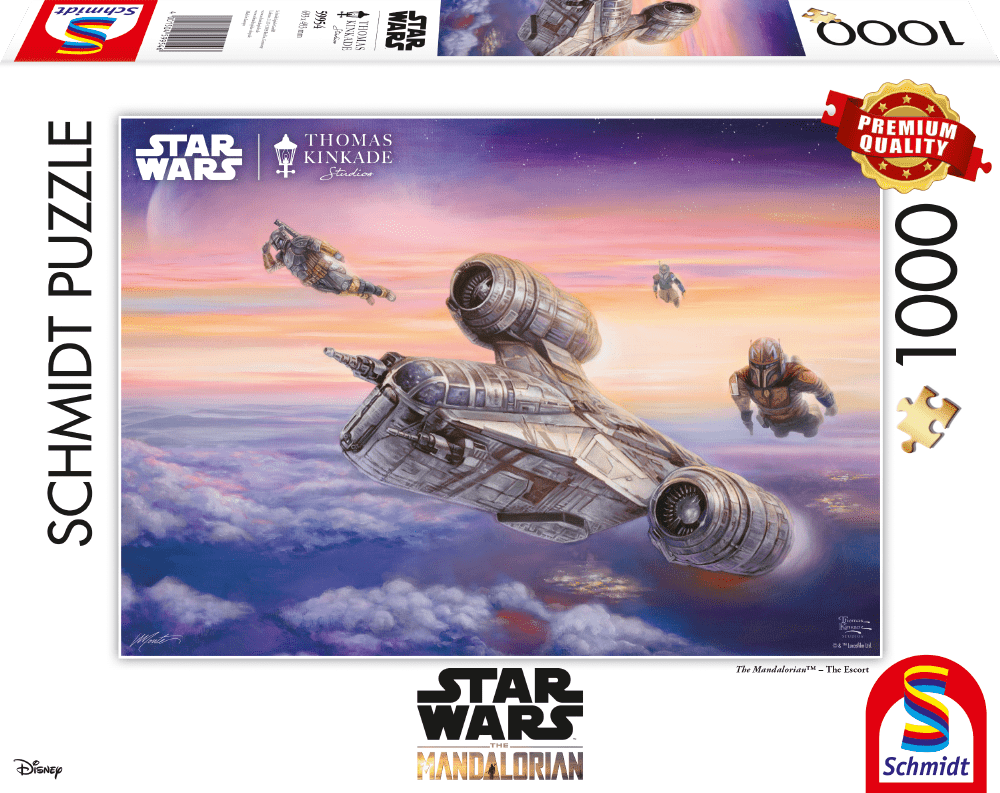 Lucas Mandalorian Escort Puzzle Teile