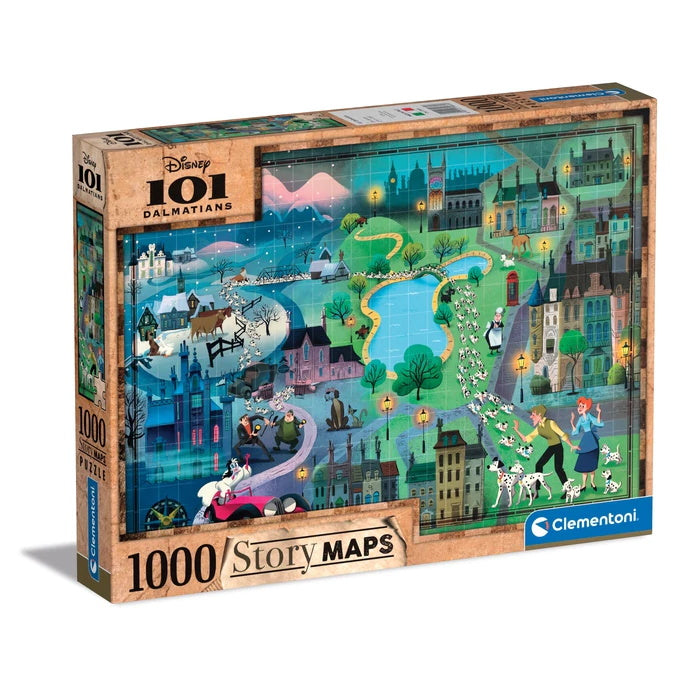 Clementoni Puzzle Dalmatiner Disney Maps