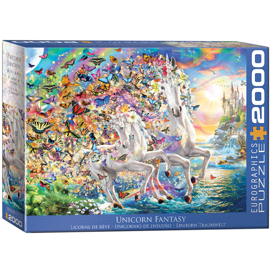Einhorn Traumwelt Puzzle Teile