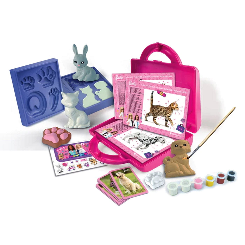 Clementoni Barbie Tierarztset