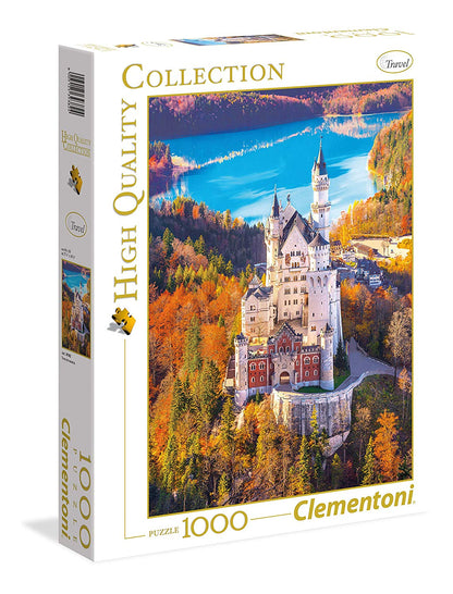 Hochwertiges Puzzle Neuschwanstein Teile
