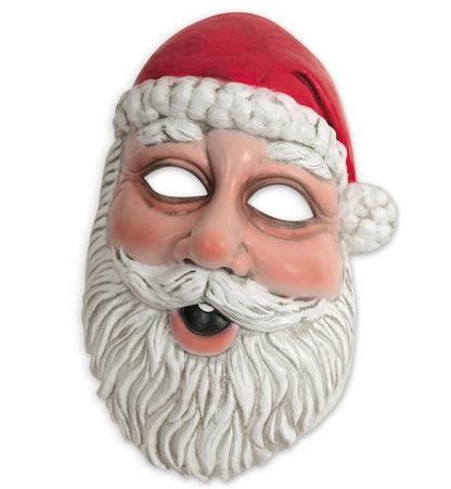 Halbmaske Santa Claus Erwachsene