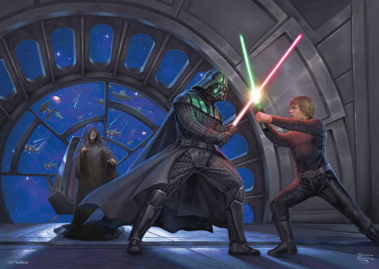 Kinkade Star Wars Puzzle Teile