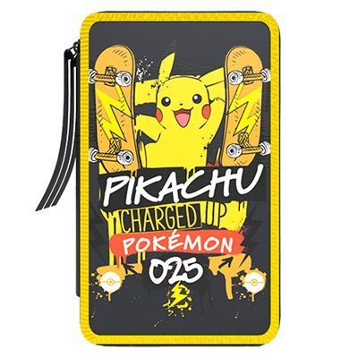 Pokemon 3-Fach Federtasche Pikachu
