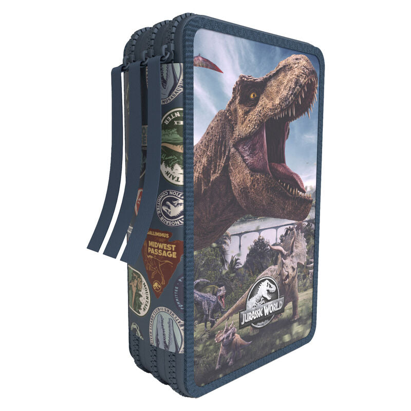 Jurassic World Federtasche dreifach