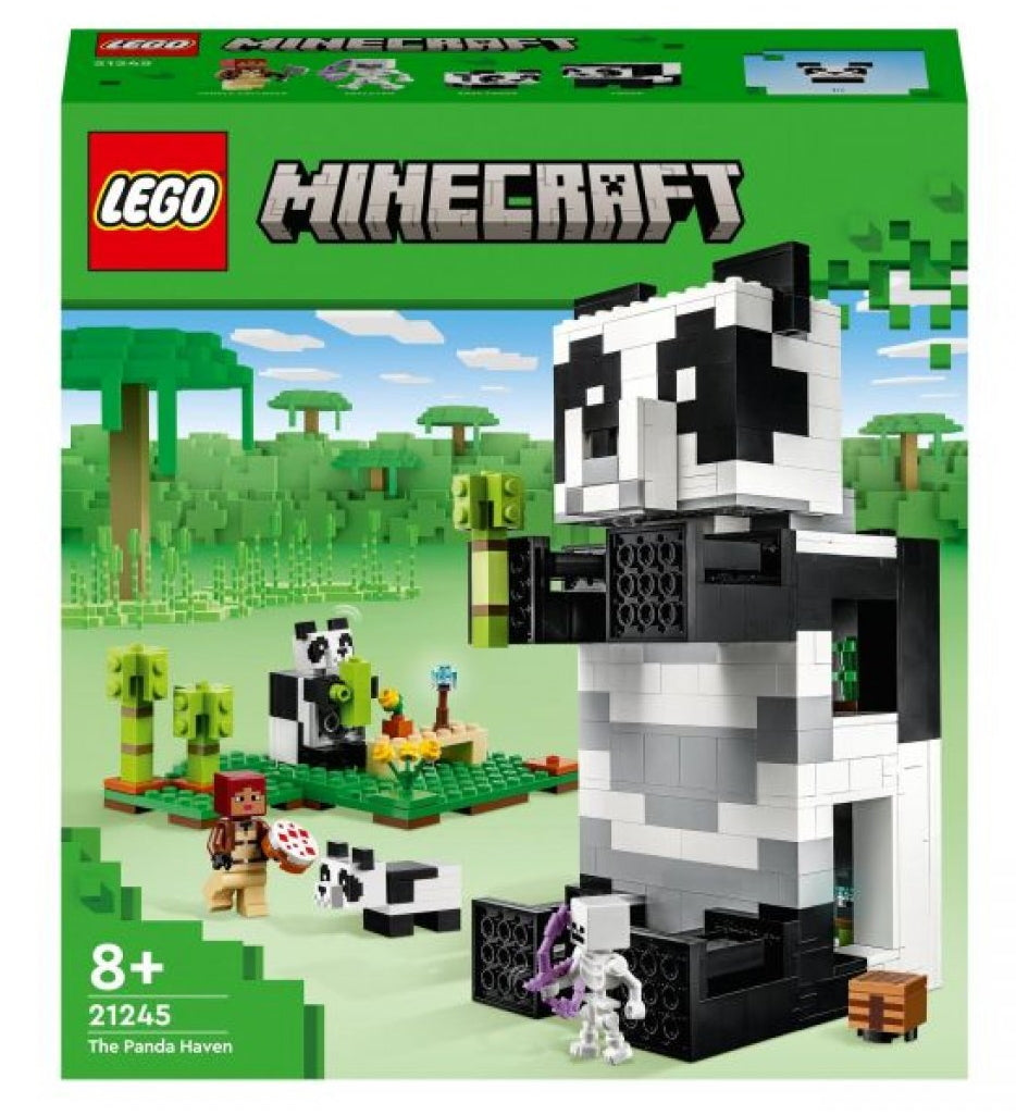 LEGO Minecraft Pandahaus Teile