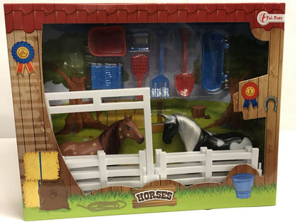 Pferde Stall Spielset Horses