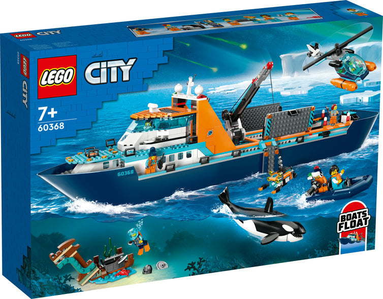 LEGO City Arktis Forschungsschiff Teile