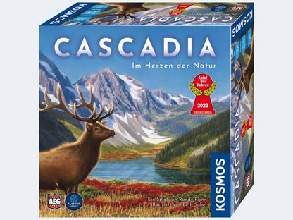Kosmos Cascadia Spiel des Jahres