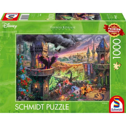 Disney Maleficent Puzzle Thomas Kinkade