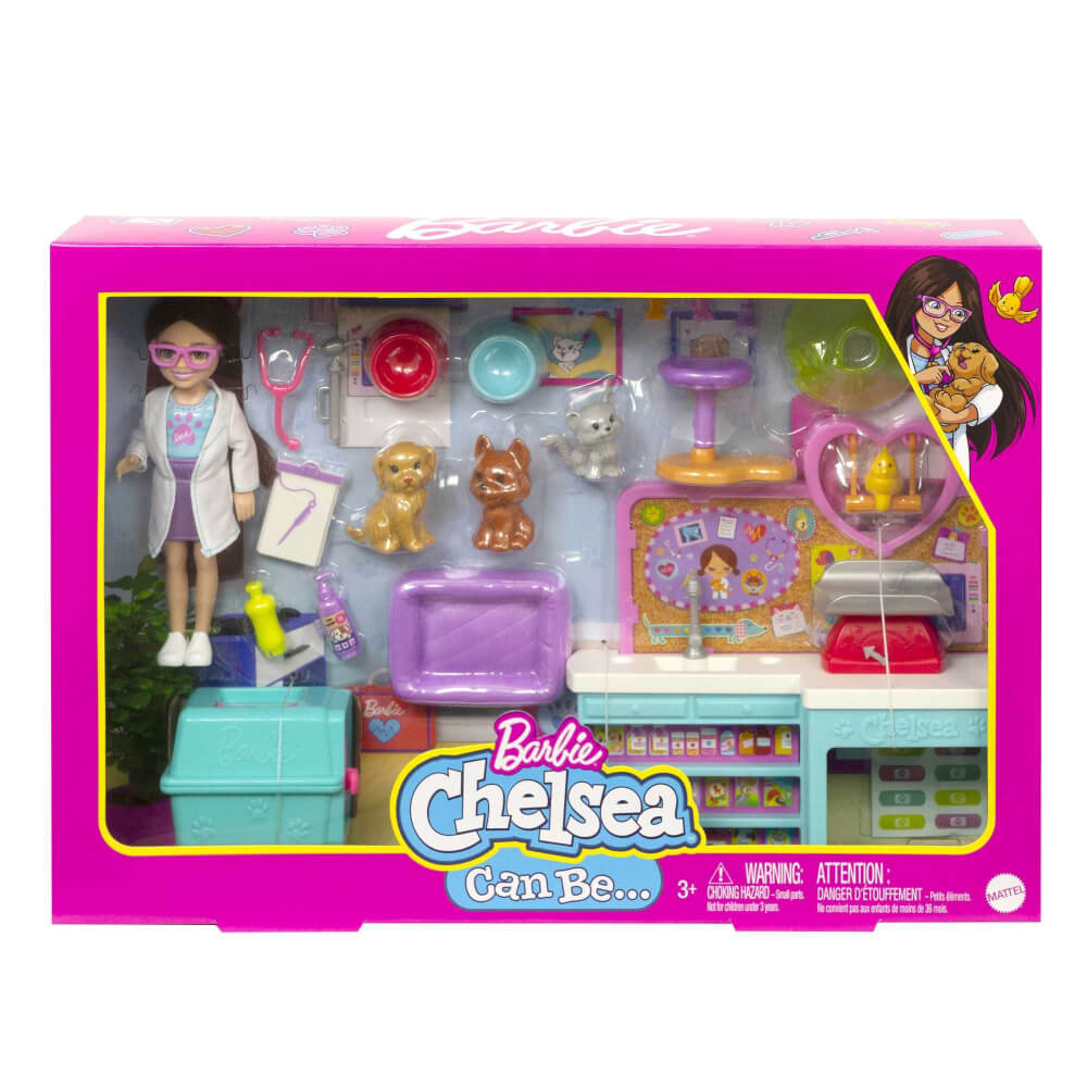Mattel Barbie Chelsea Tierklinik Spielset