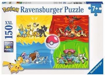 Pokemon Typen Puzzle Teile