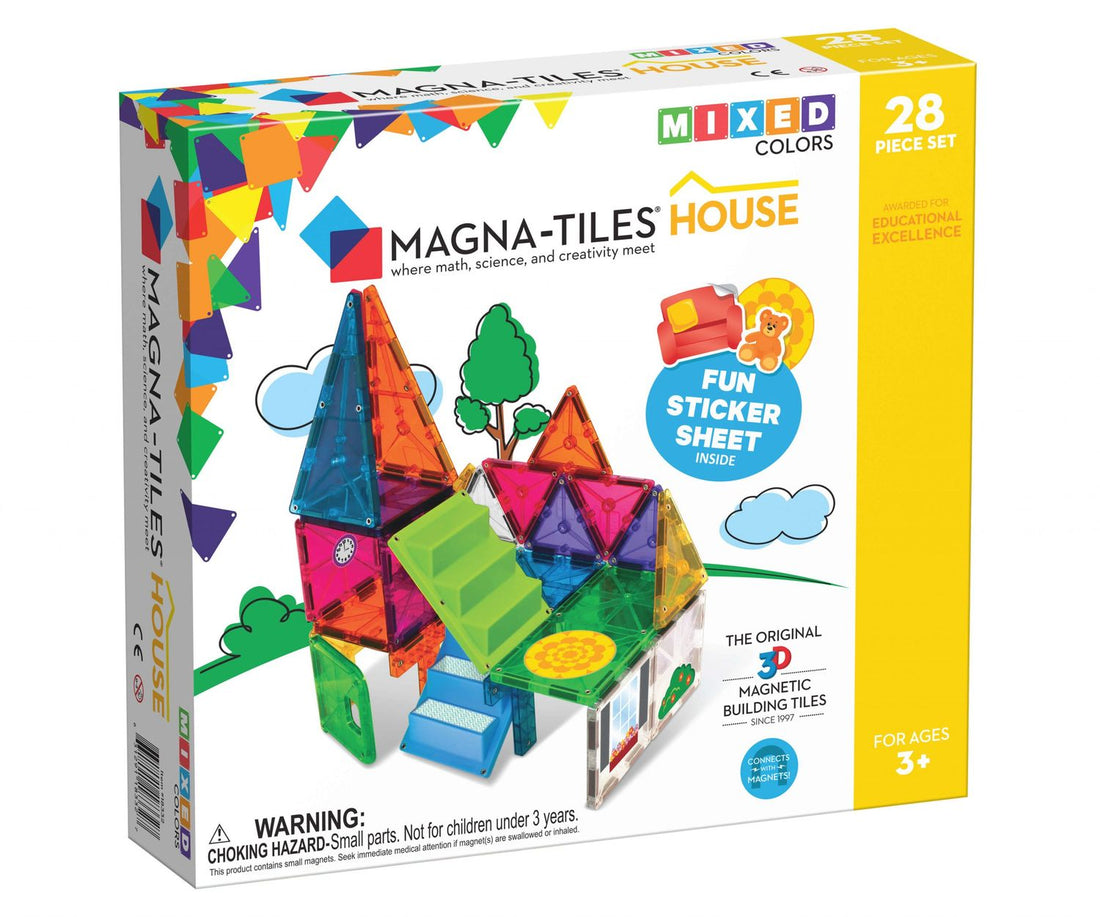 Magna-Tiles Haus 28-teilig