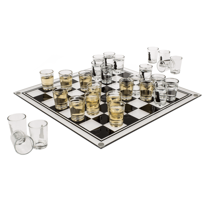 Schach Glas Trinkspiel