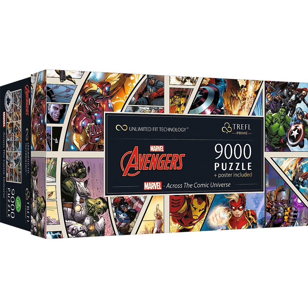 Marvel Comic UFT Puzzle Teile