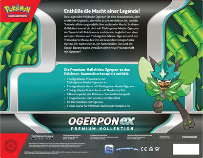 Pokemon Ogerpon-ex Premium-Kollektion November