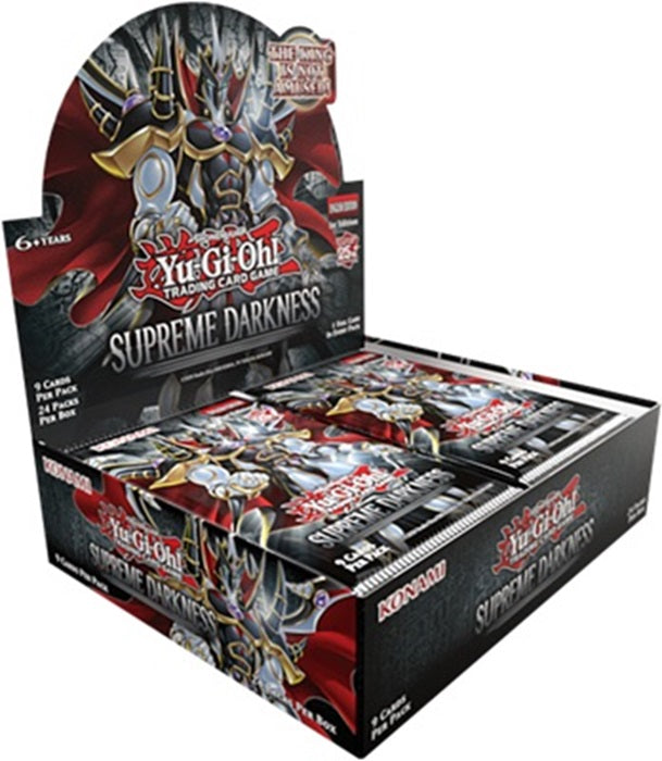 YuGiOh Supreme Darkness Booster Display