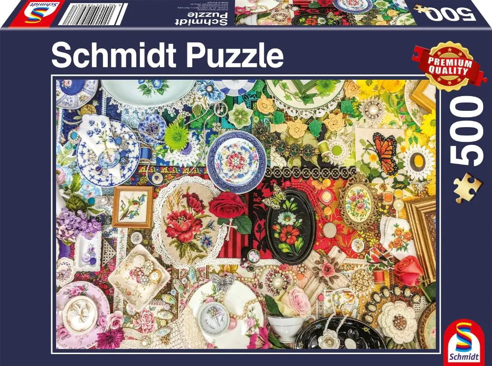 Schmuckschätzchen Puzzle Teile