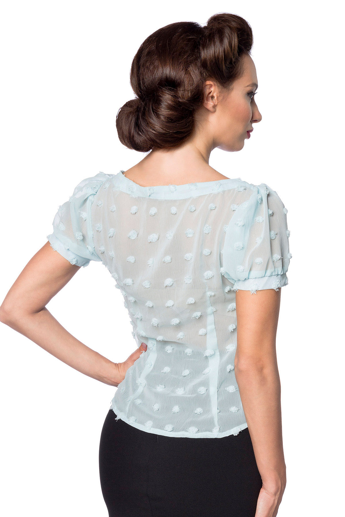 Vintage Schluppenbluse