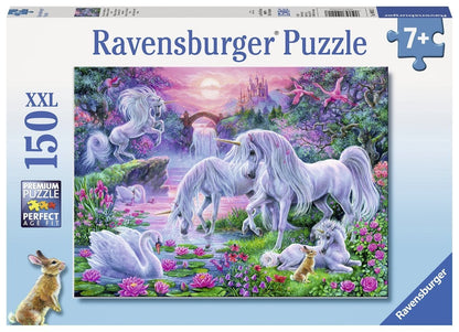 Einhoerner Abendrot Puzzle Teile