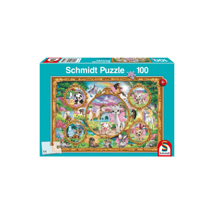 Animal Club Einhorn Puzzle Teile