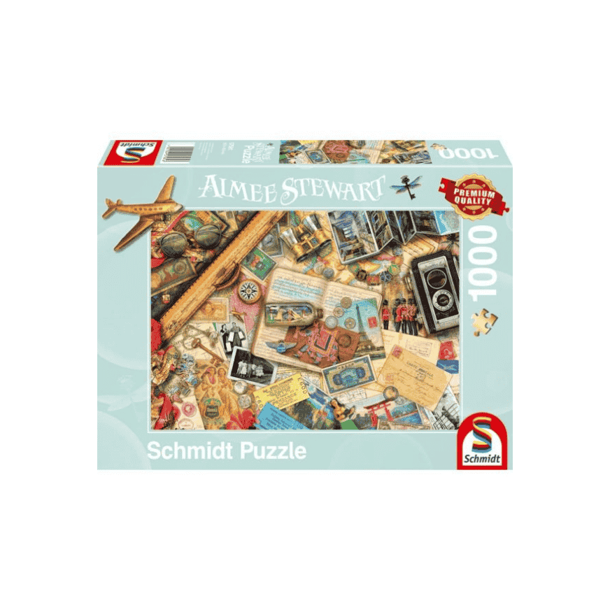 Aufgetischt Reise Erinnerungen Puzzle