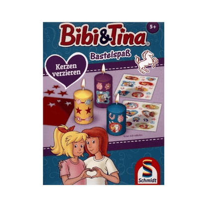 Bibi &amp; Tina, Bastelspaß, Kerzen verzieren Bastelset