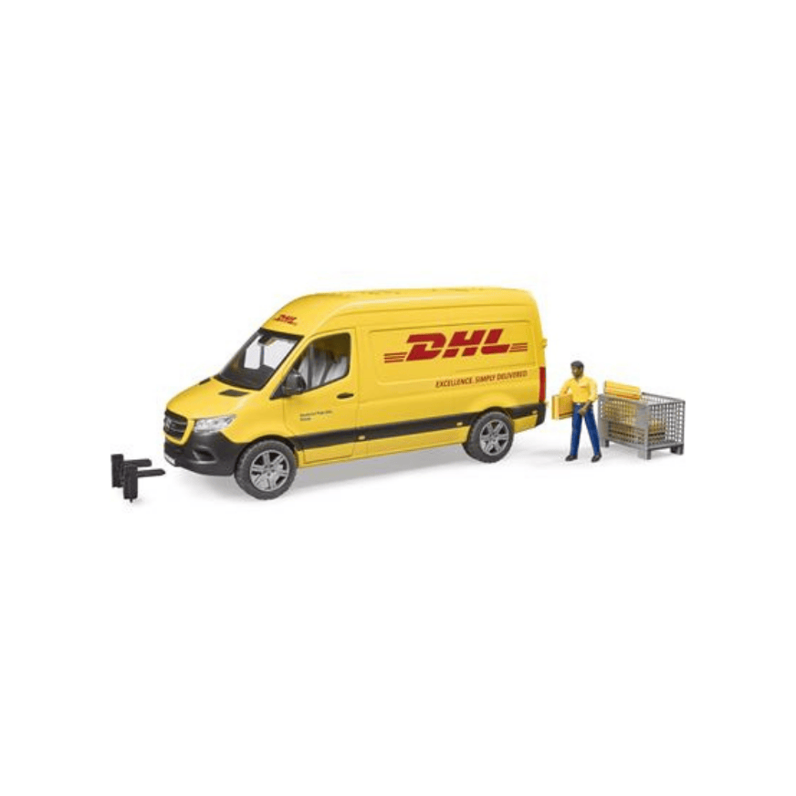 Bruder Sprinter DHL Fahrer Zubehör