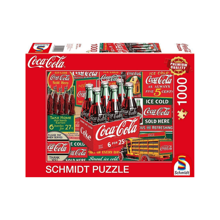 Coca Cola Puzzle Klassiker Teile