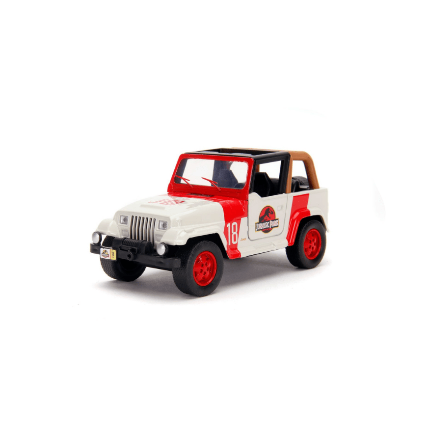 Jada Toys 253252019 Jurassic World Jeep Wrangler 1:32 Modellauto