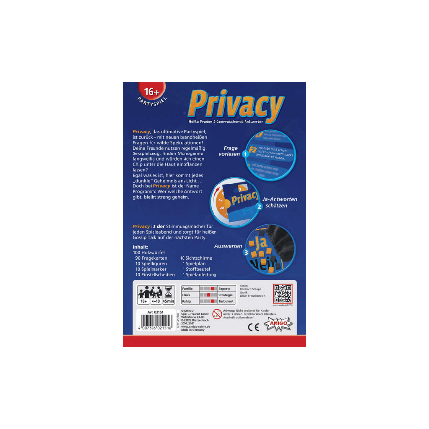 Amigo 02151 Privacy Refresh Familienspiel